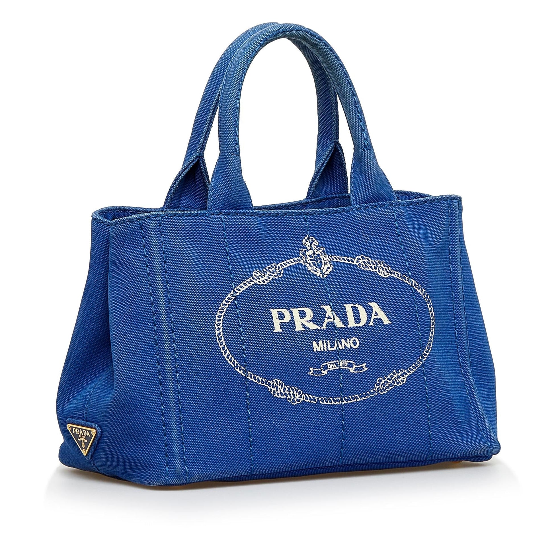 Prada Canapa Logo Satchel (SHG-gW4Ug1)