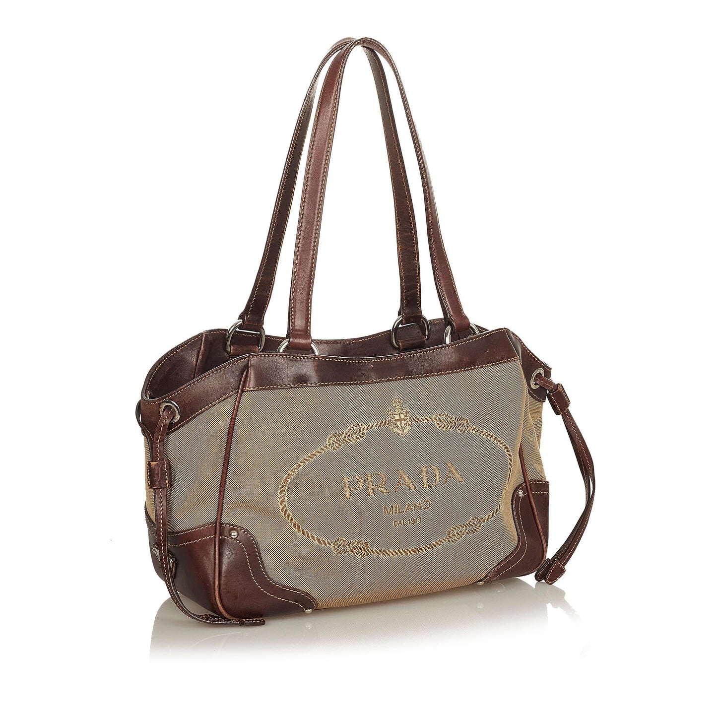 Prada Canapa Logo Shoulder Bag (SHG-25079)