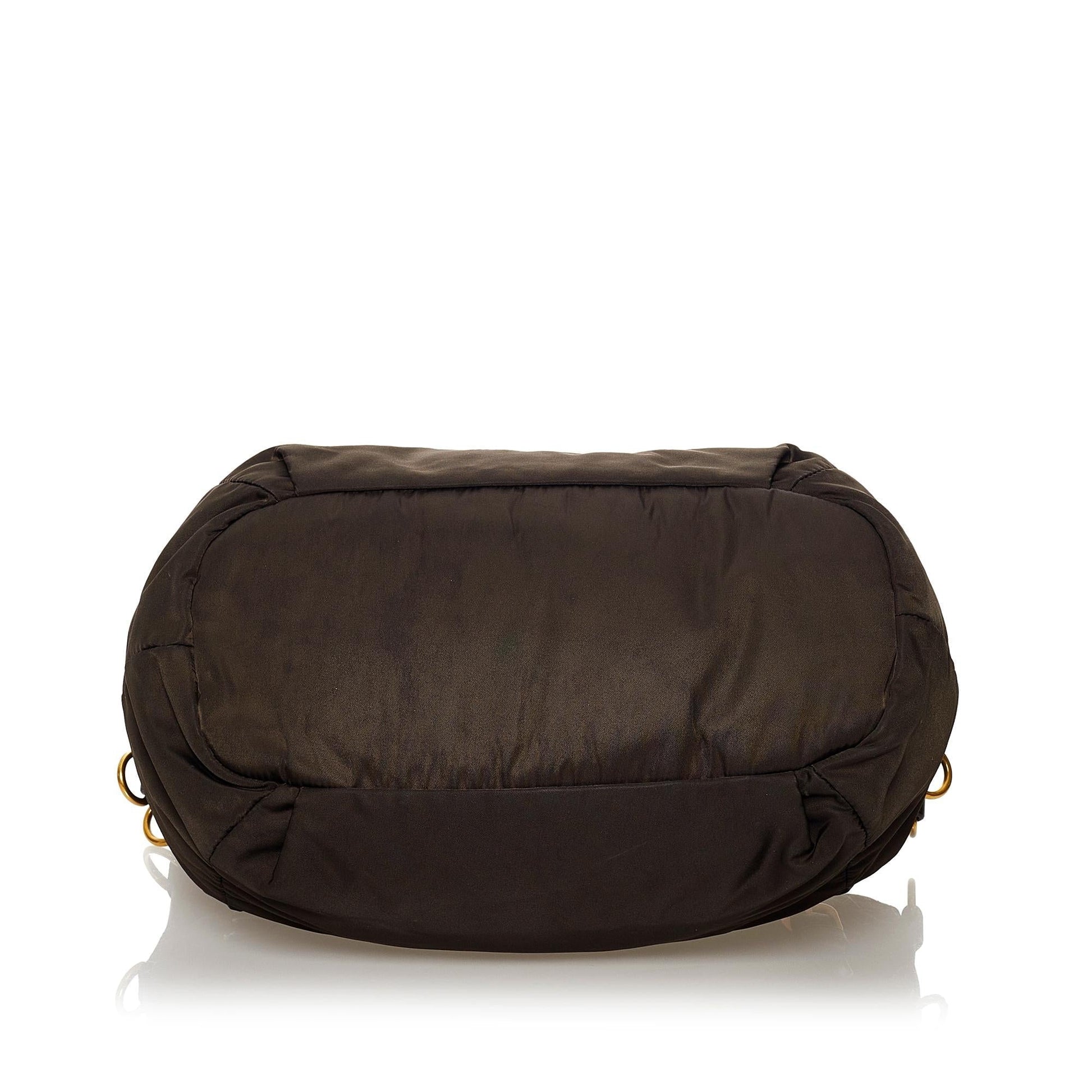 Prada Canapa Logo Tessuto Satchel (SHG-32714)