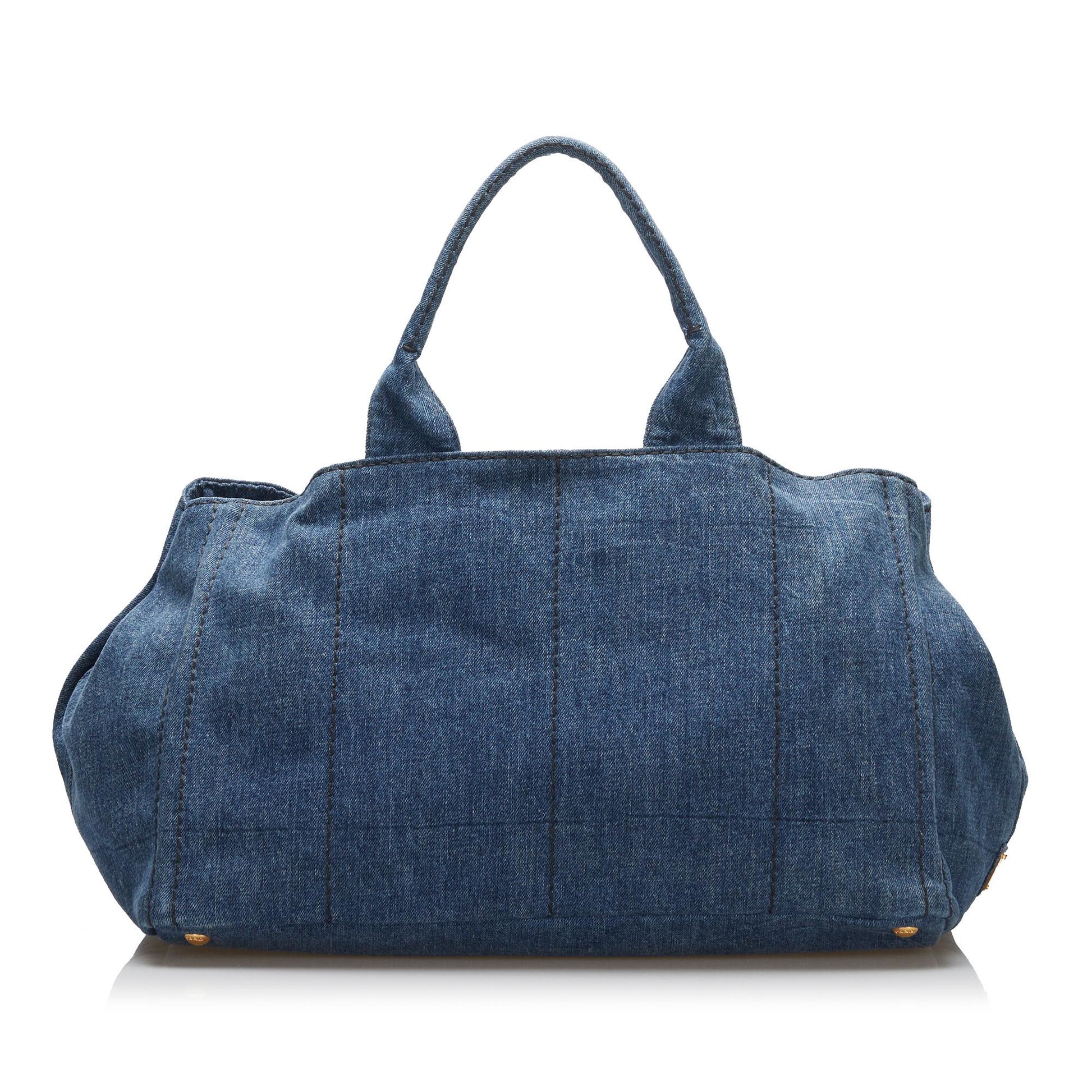 Prada Canapa Logo Tote Bag (SHG-VwFKQ3)