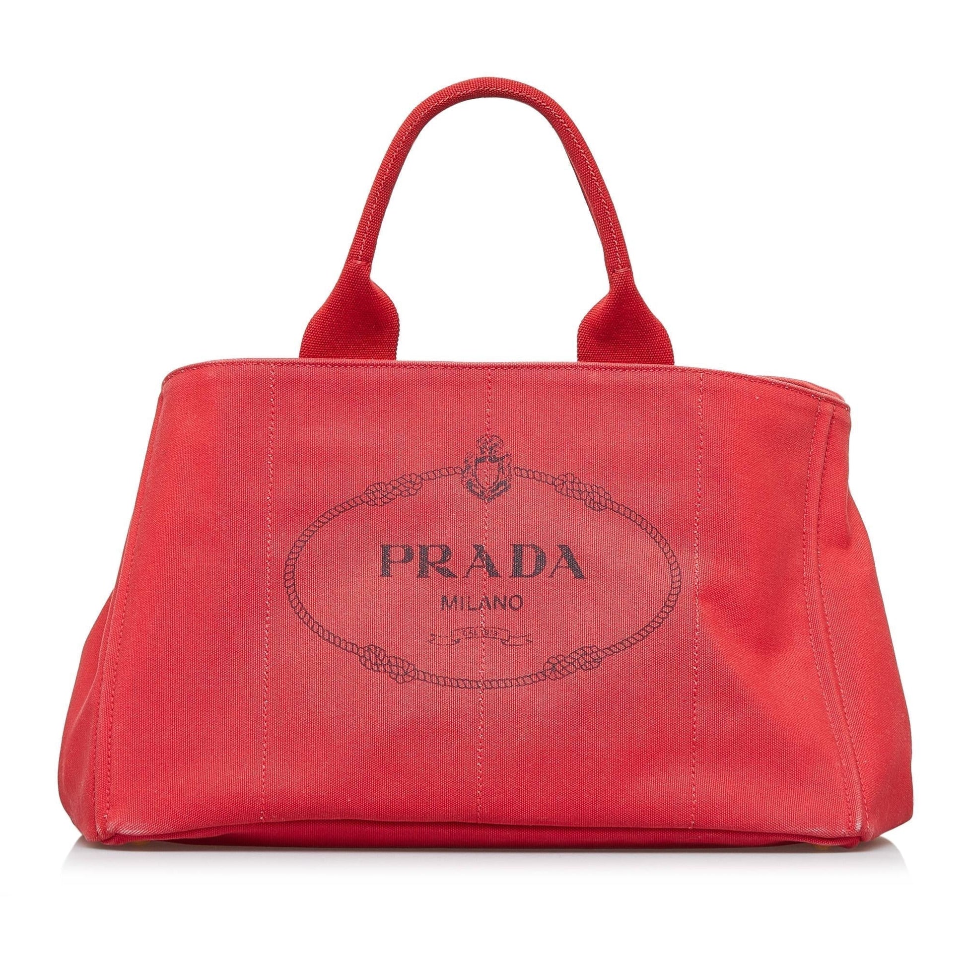 Prada Canapa Logo Tote Bag (SHG- )
