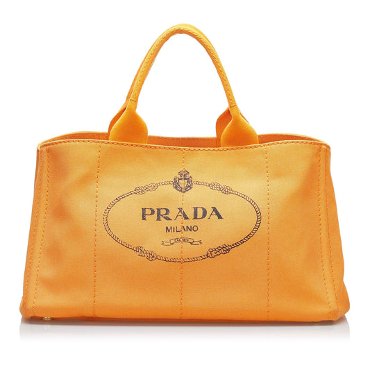 Prada Canapa Logo Tote (SHG-36489)
