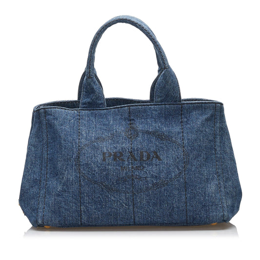 Prada Canapa Logo Tote (SHG-37097)