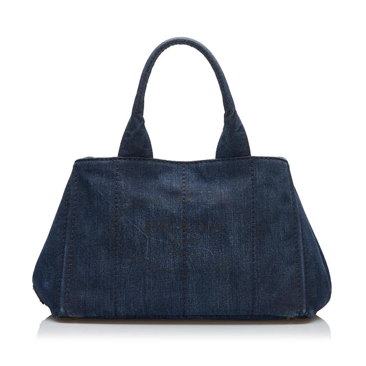 Prada Canapa Logo Tote (SHG-vjdrB1)