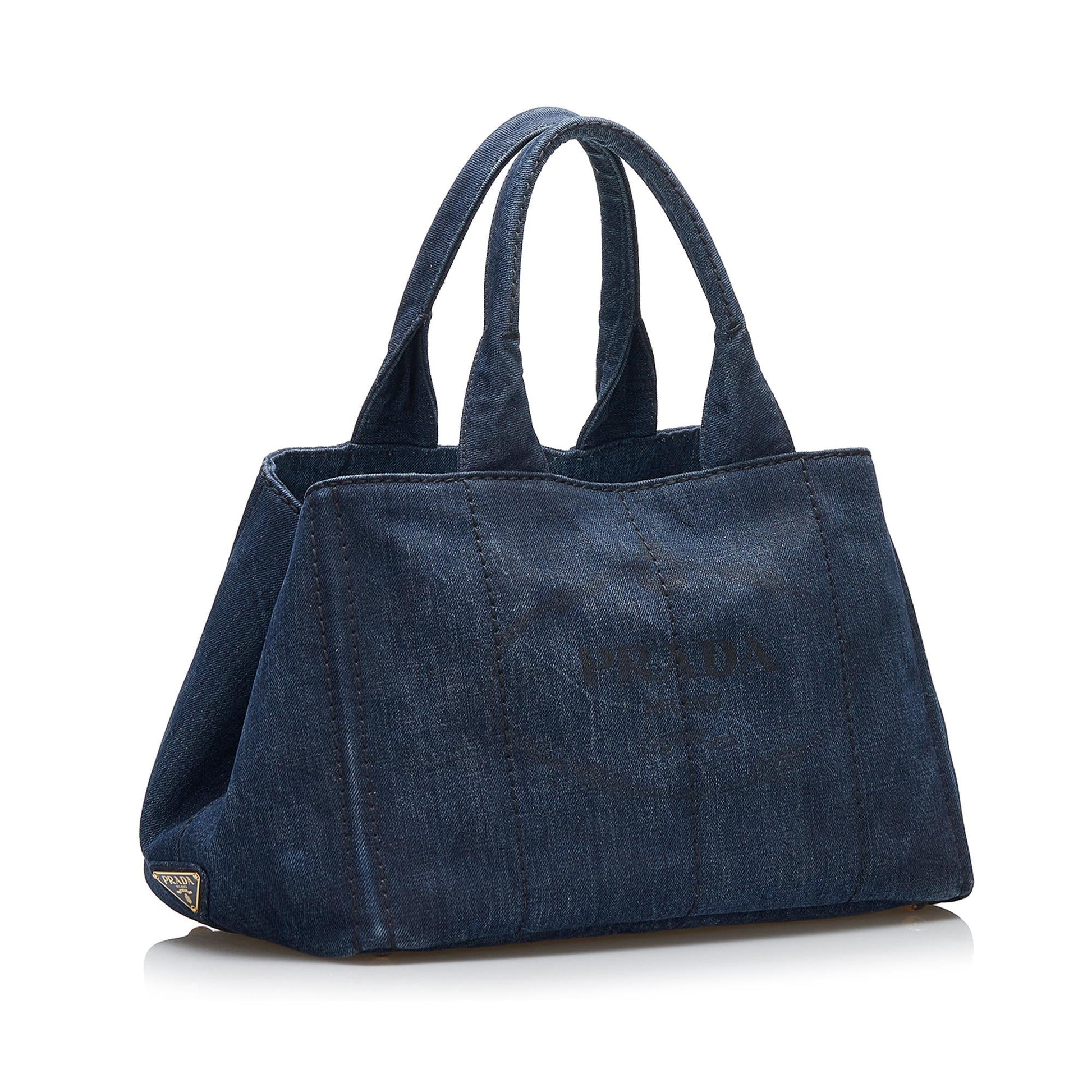 Prada Canapa Logo Tote (SHG-vjdrB1)