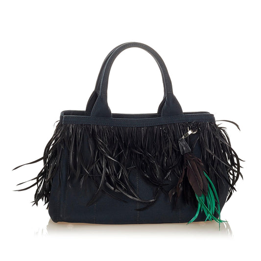 Prada Canapa Satchel (SHG-37592)