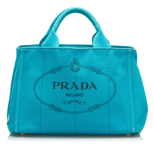 Prada Canapa Satchel (SHG-XI11Y5)