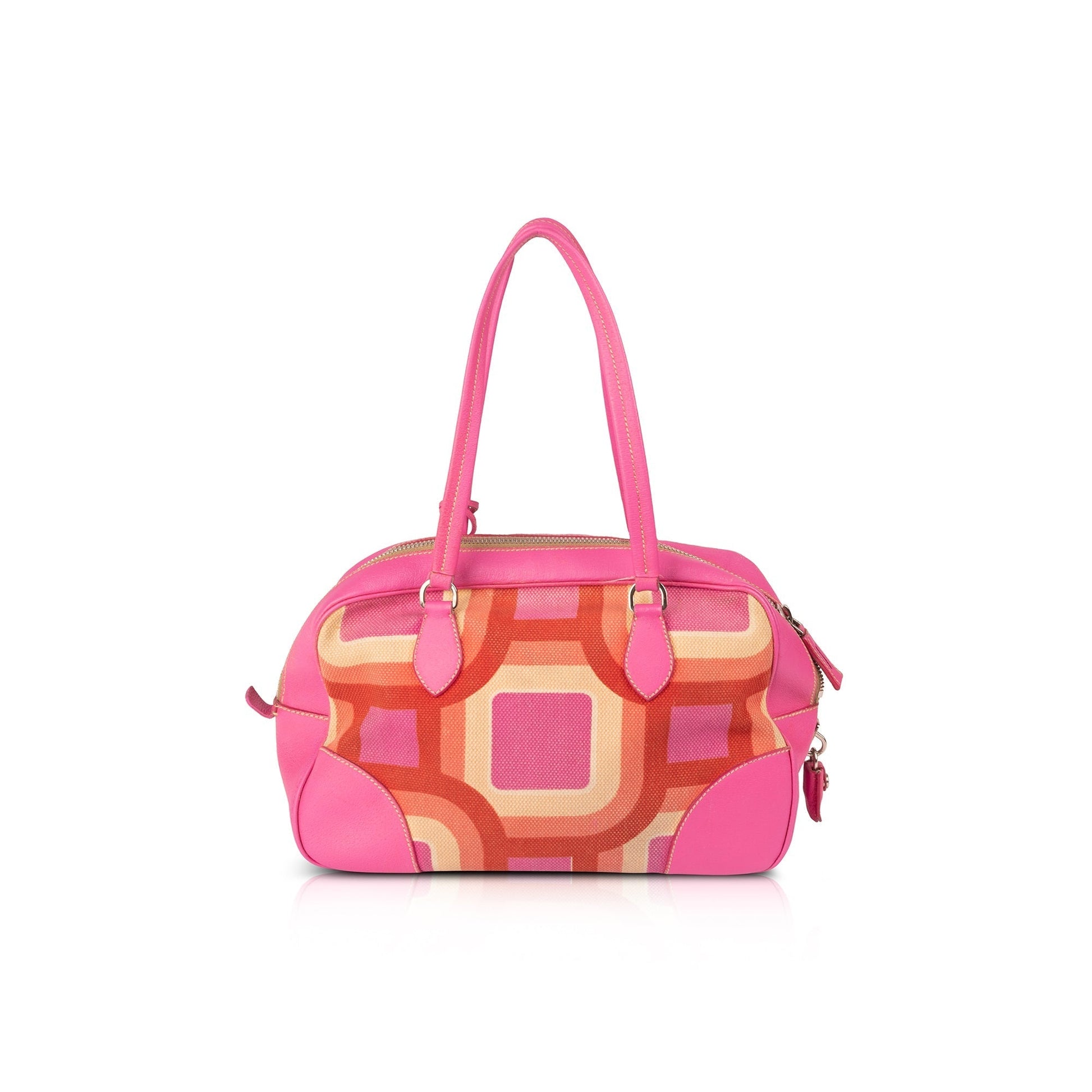 Prada Canapa St.Soho Bowler Bag