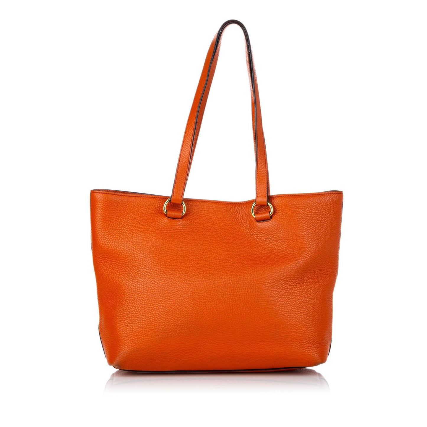 Prada Canapa Vitello Daino Tote Bag (SHG-37584)