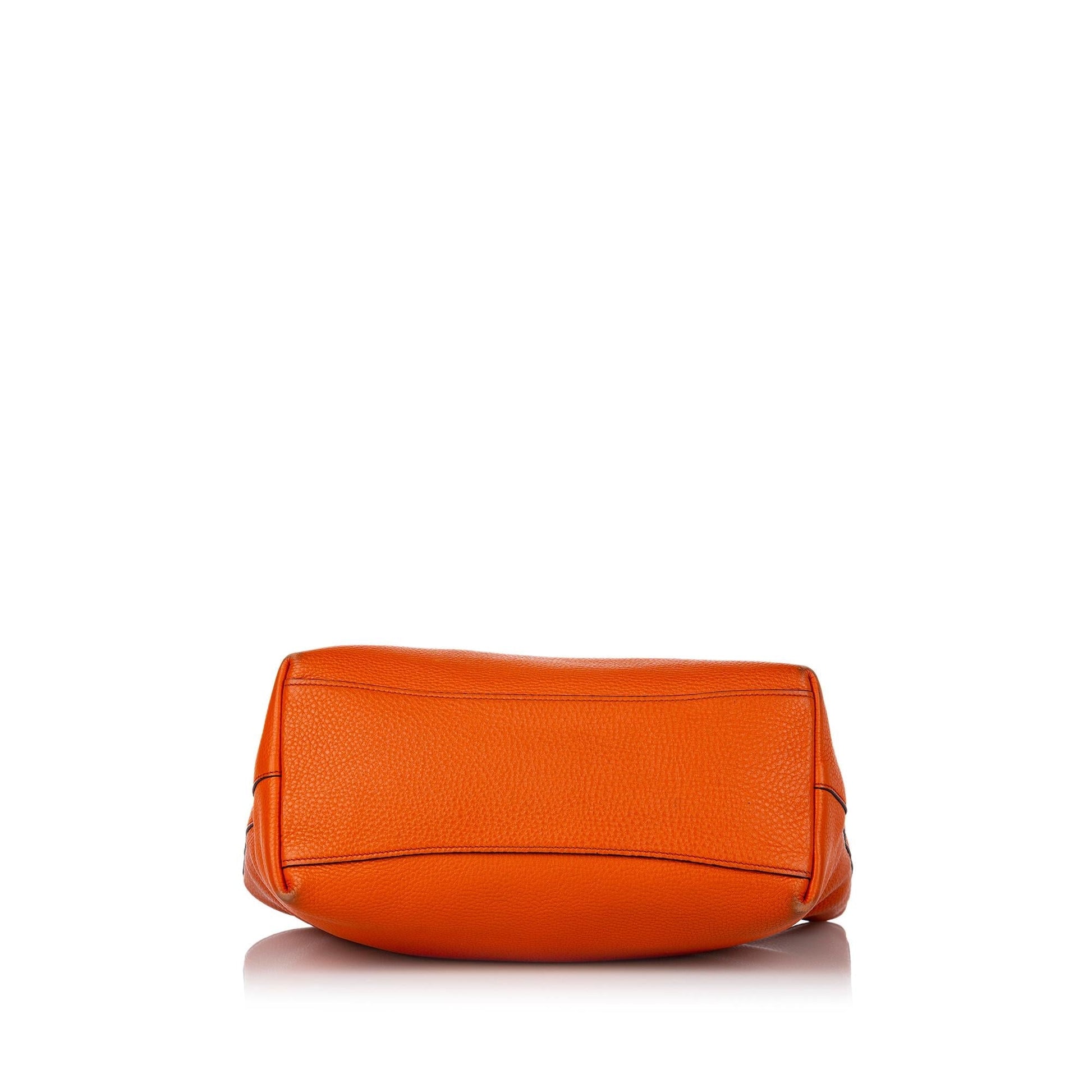 Prada Canapa Vitello Daino Tote Bag (SHG-37584)