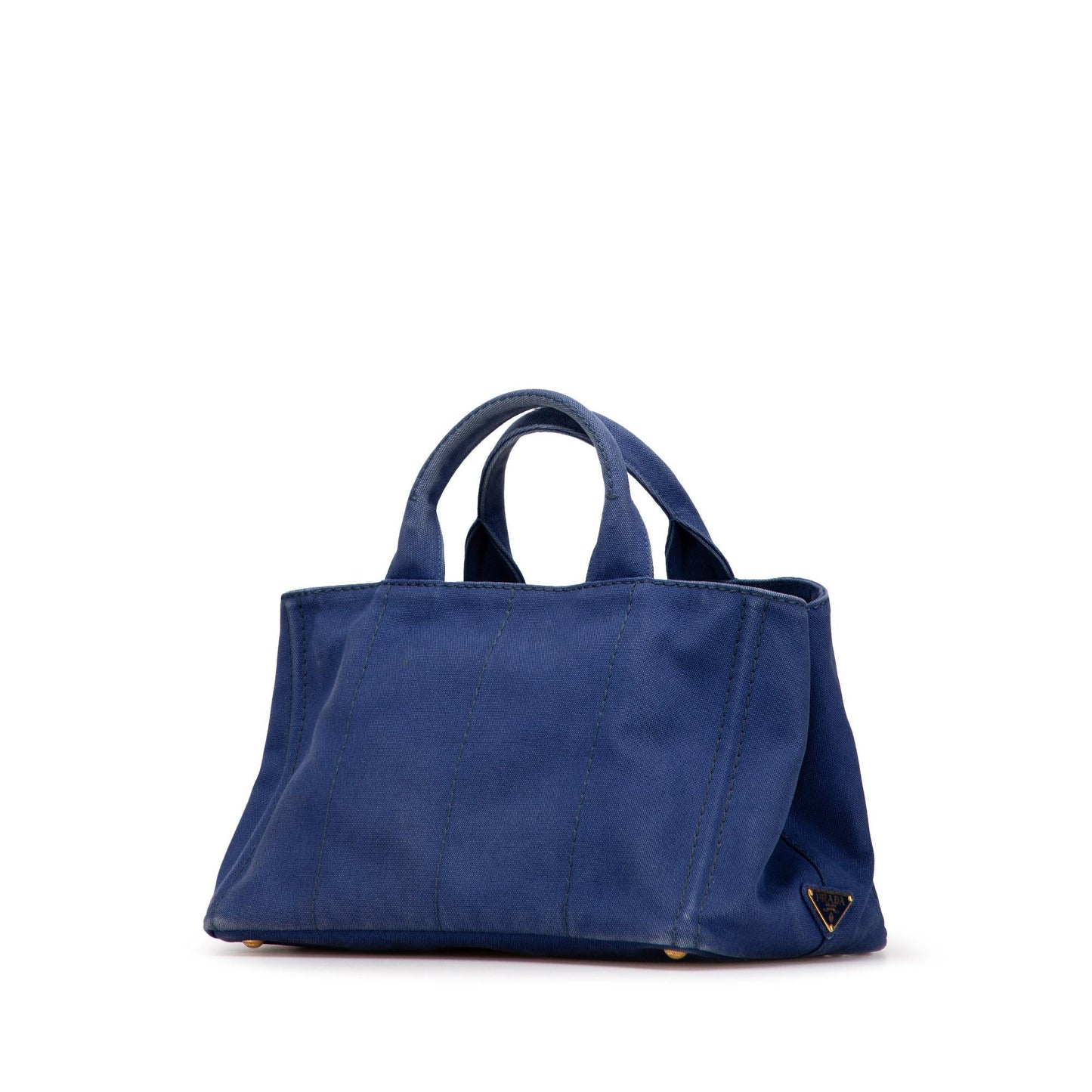 Prada Canvas Canapa Logo Satchel