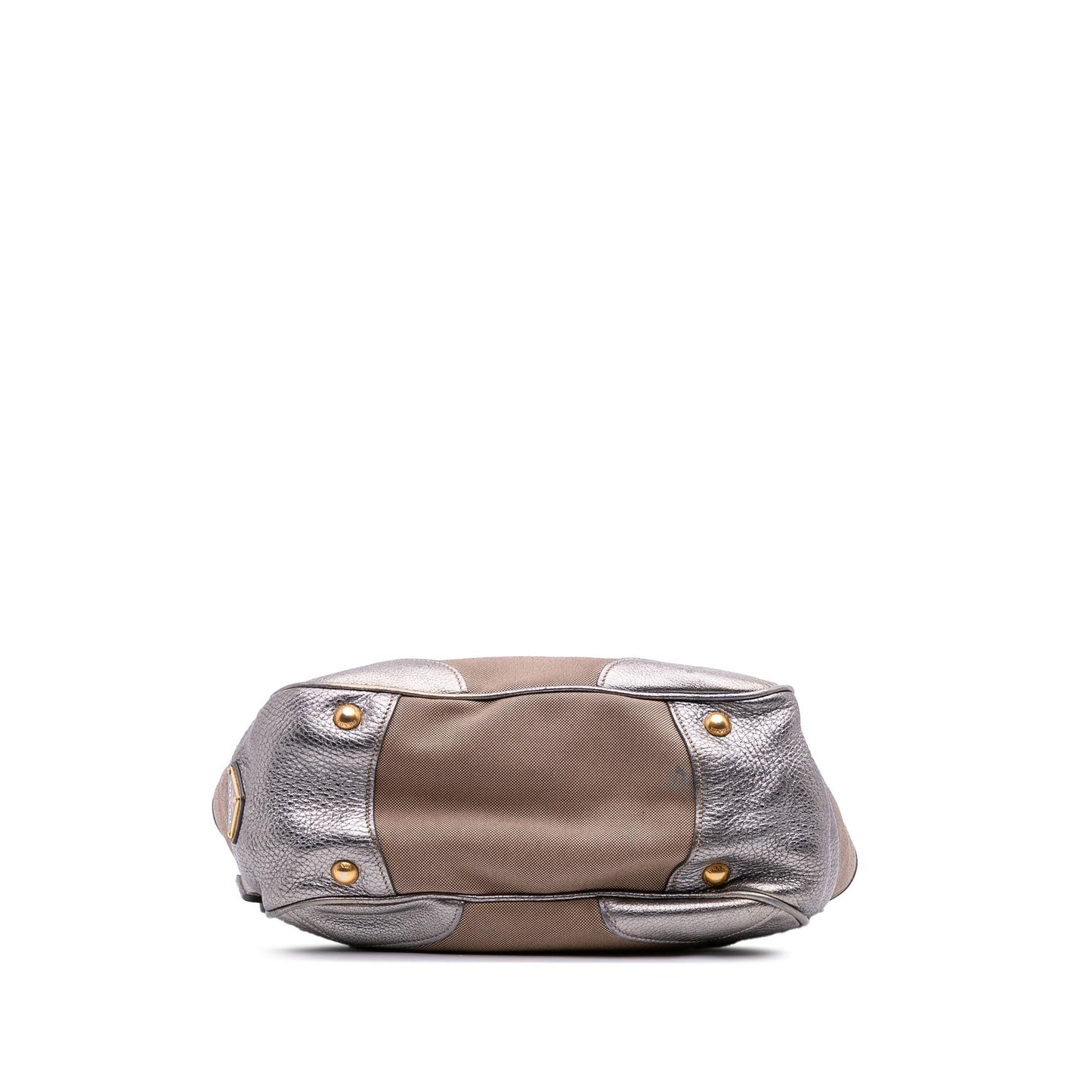 Prada Canvas Canapa Logo Tote