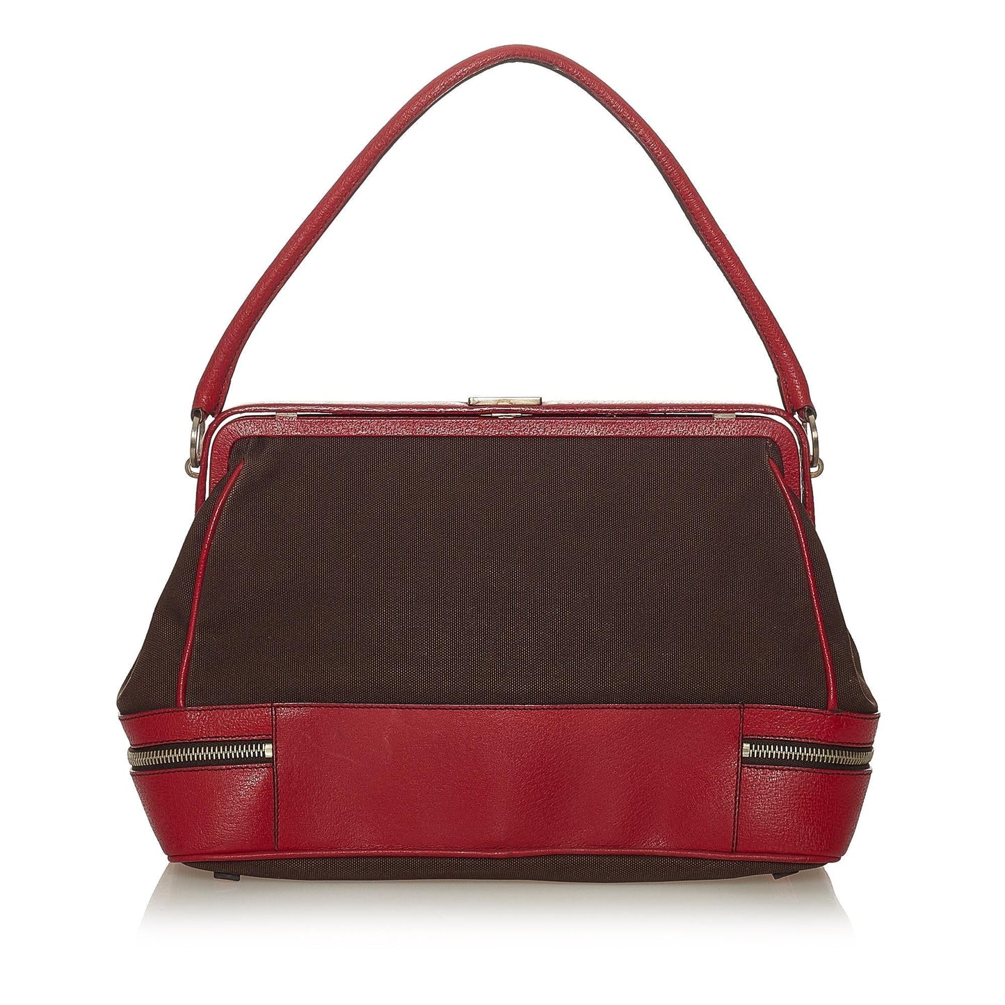 Prada Canvas Handbag (SHG-27631)