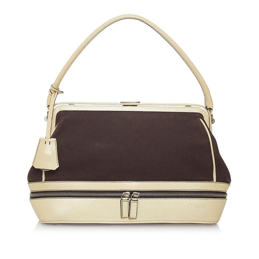 Prada Canvas Handbag (SHG-29857)