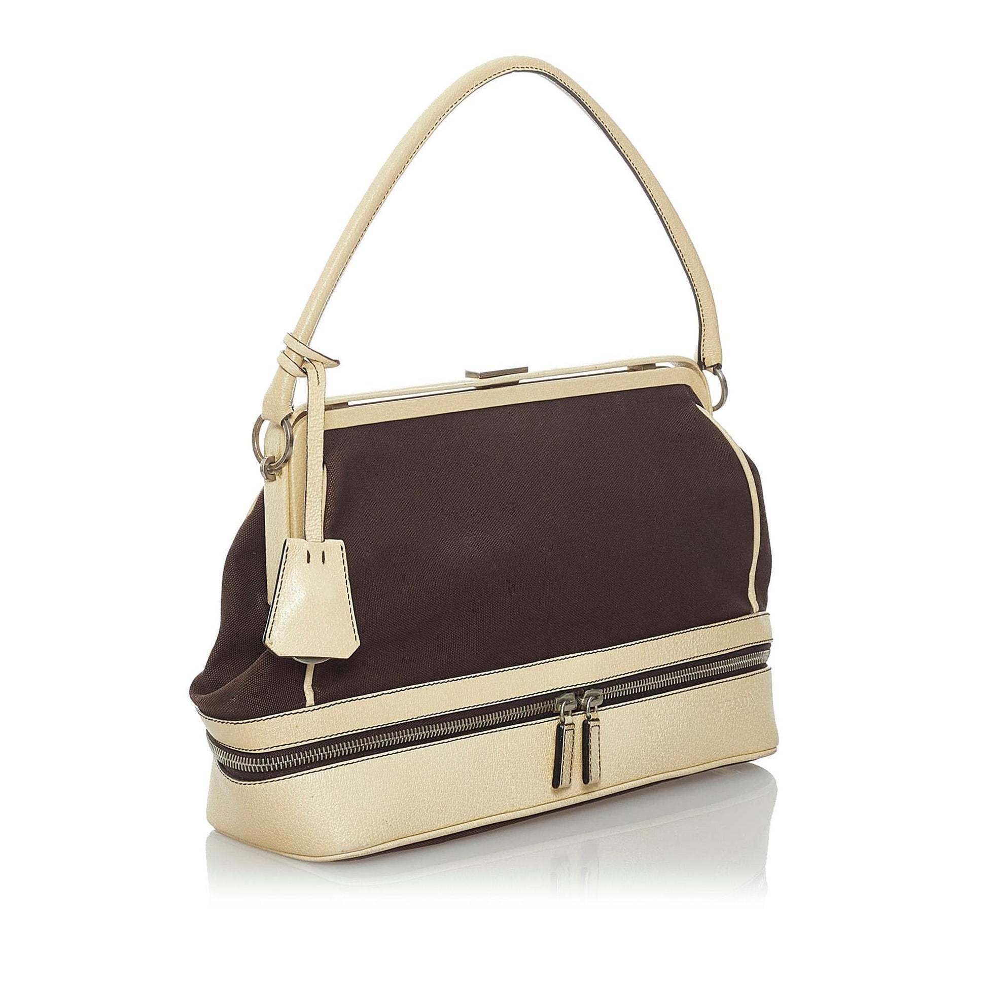 Prada Canvas Handbag (SHG-29857)