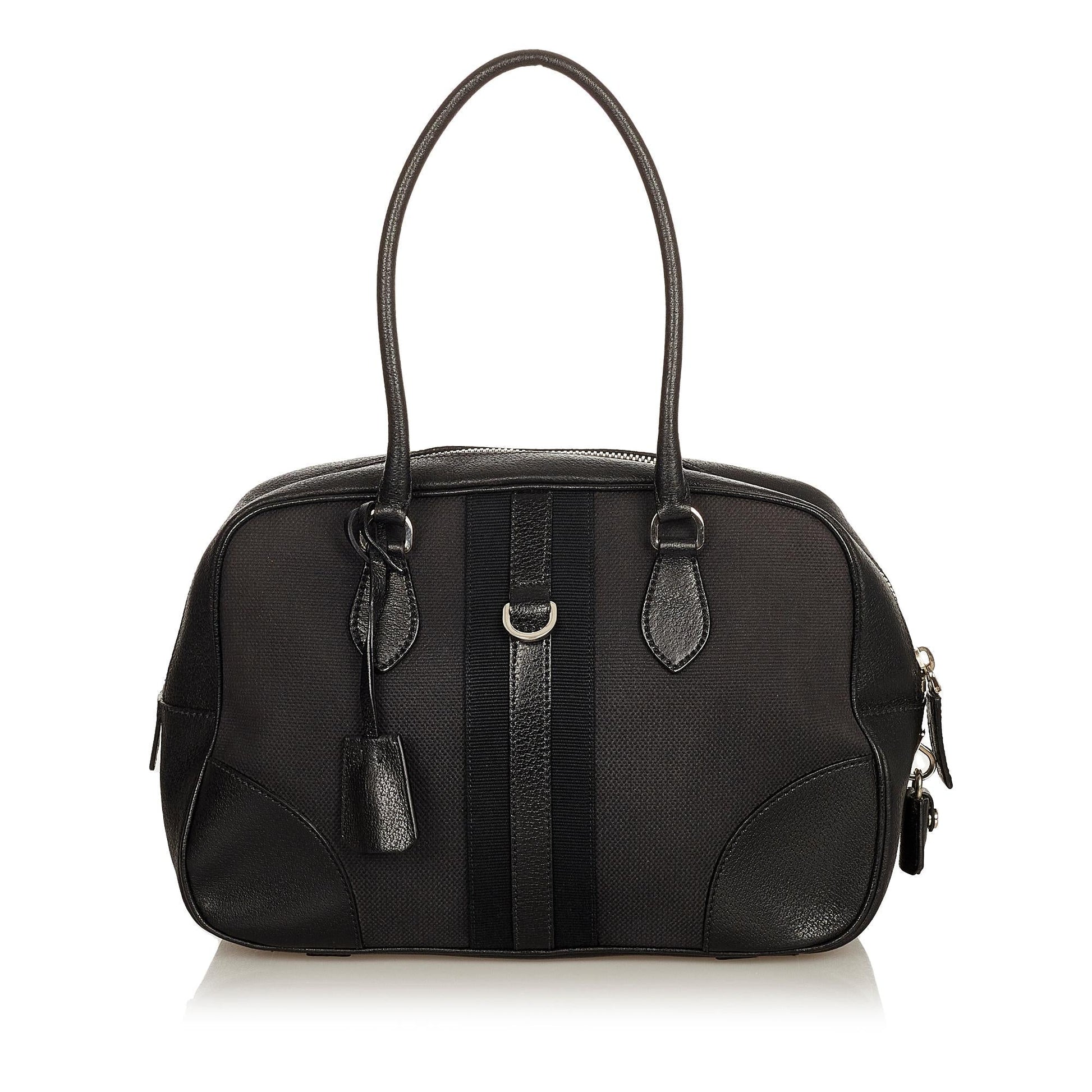 Prada Canvas Handbag (SHG-31809)