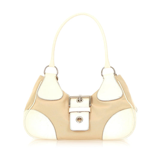 Prada Canvas Shoulder Bag (SHG-20299)