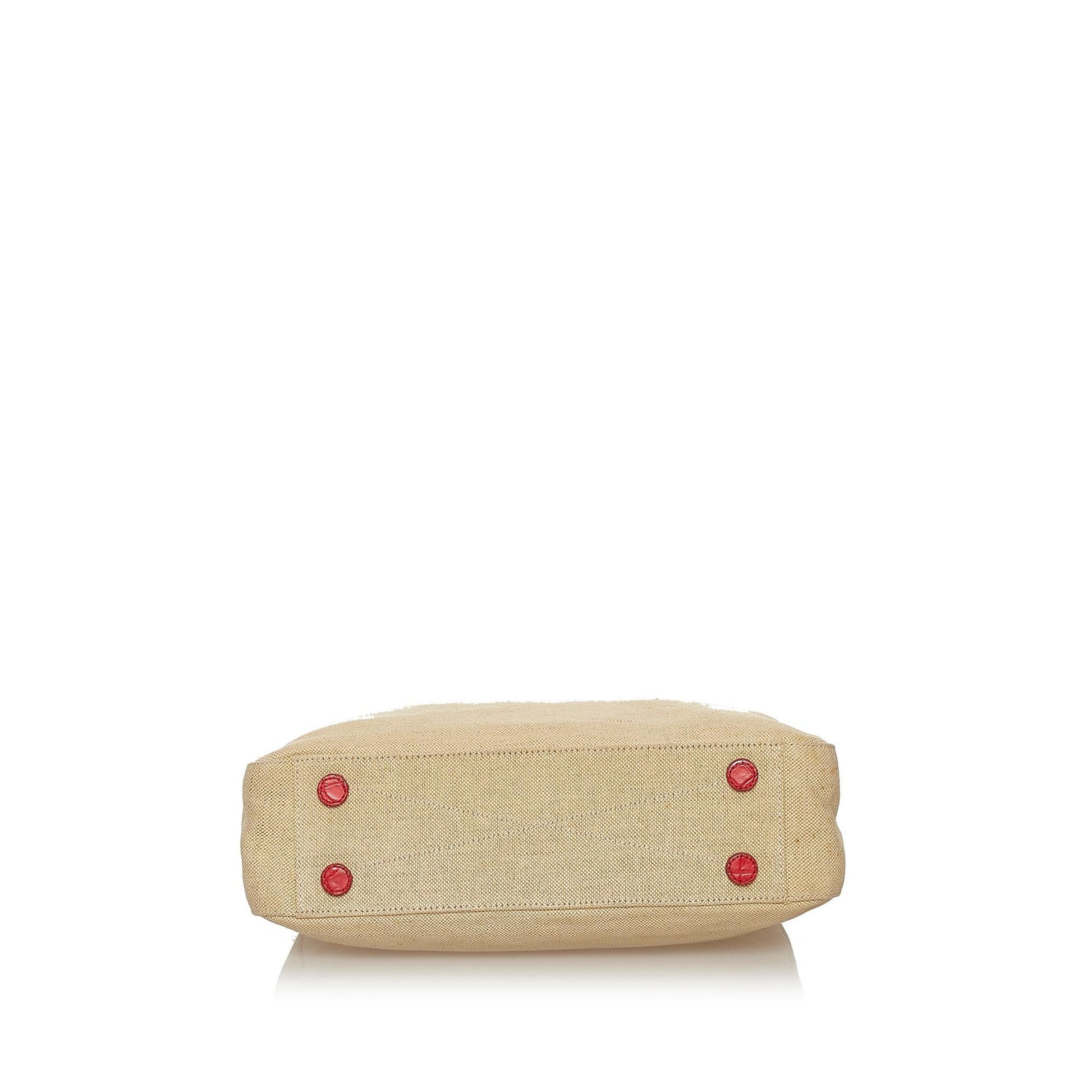 Prada Canvas Shoulder Bag (SHG-28738)