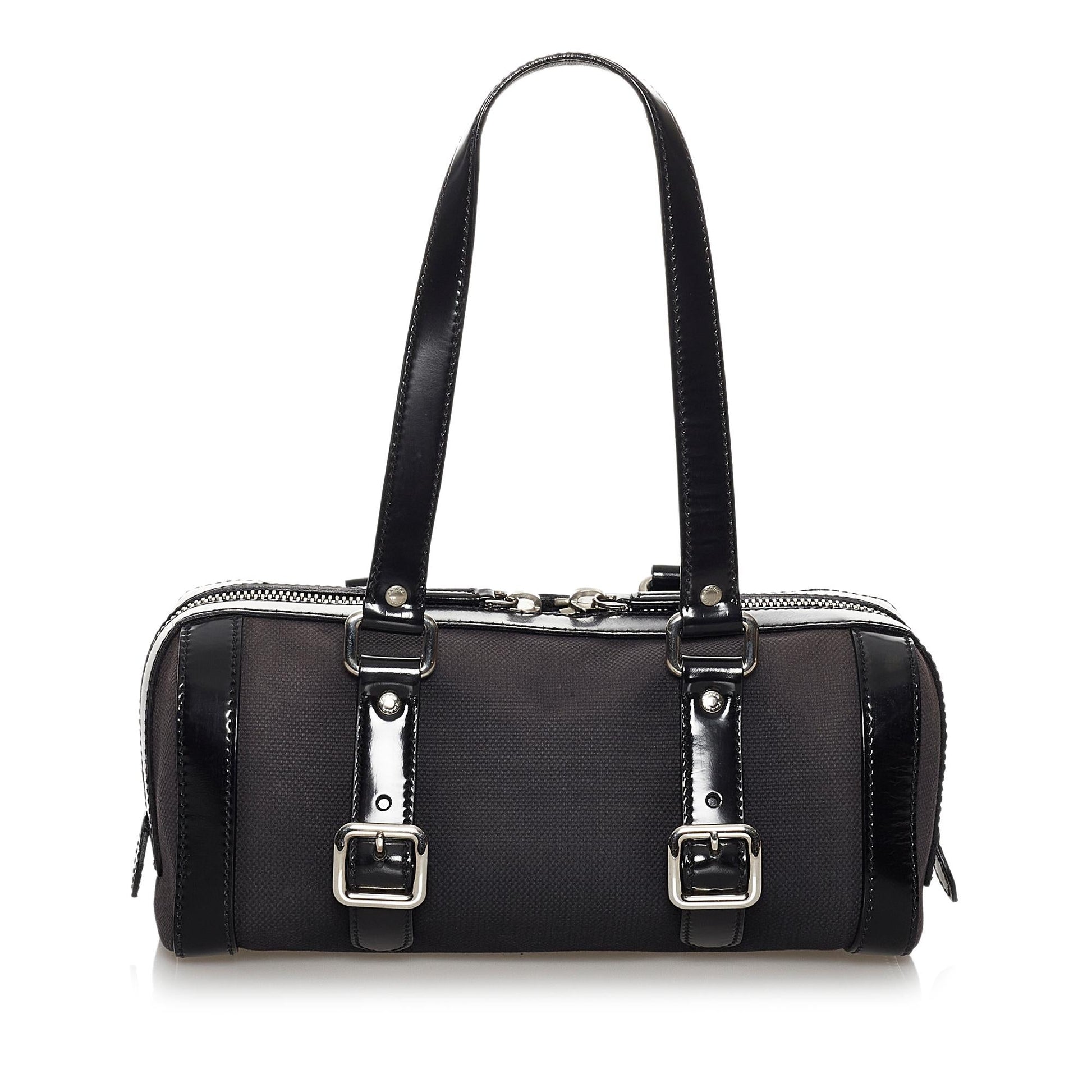 Prada Canvas Shoulder Bag (SHG-30644)