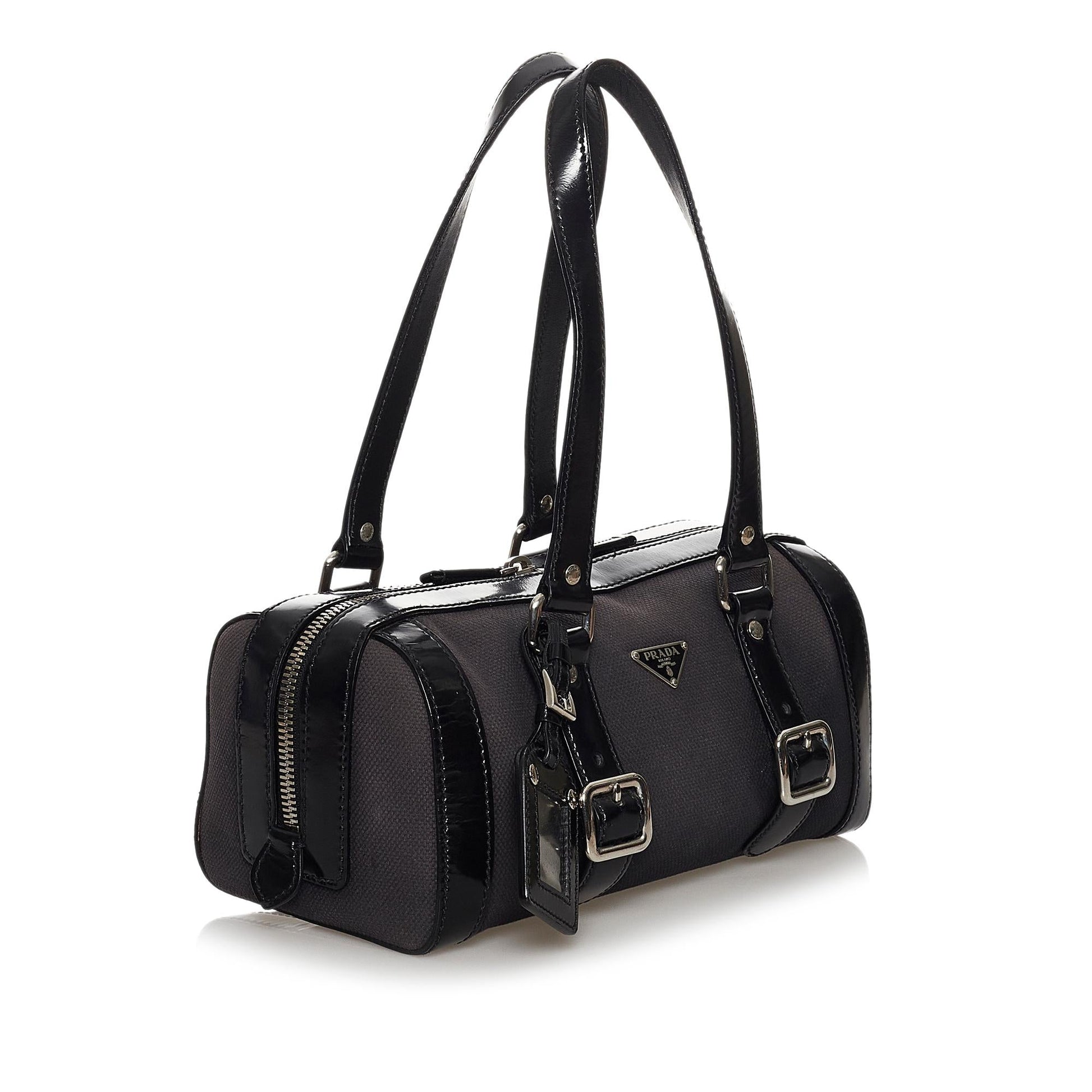 Prada Canvas Shoulder Bag (SHG-30644)