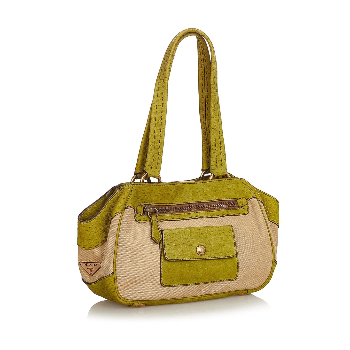 Prada Canvas Shoulder Bag (SHG-31926)
