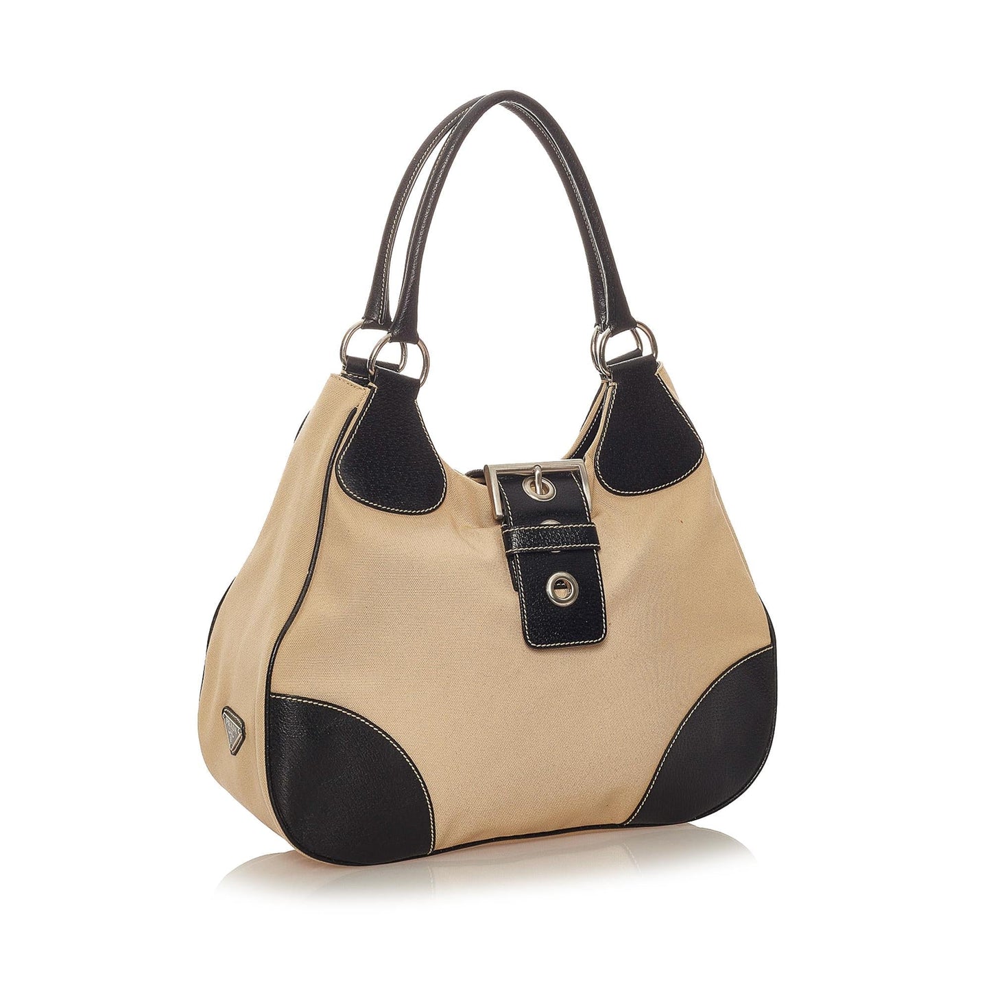 Prada Canvas Shoulder Bag (SHG-33979)