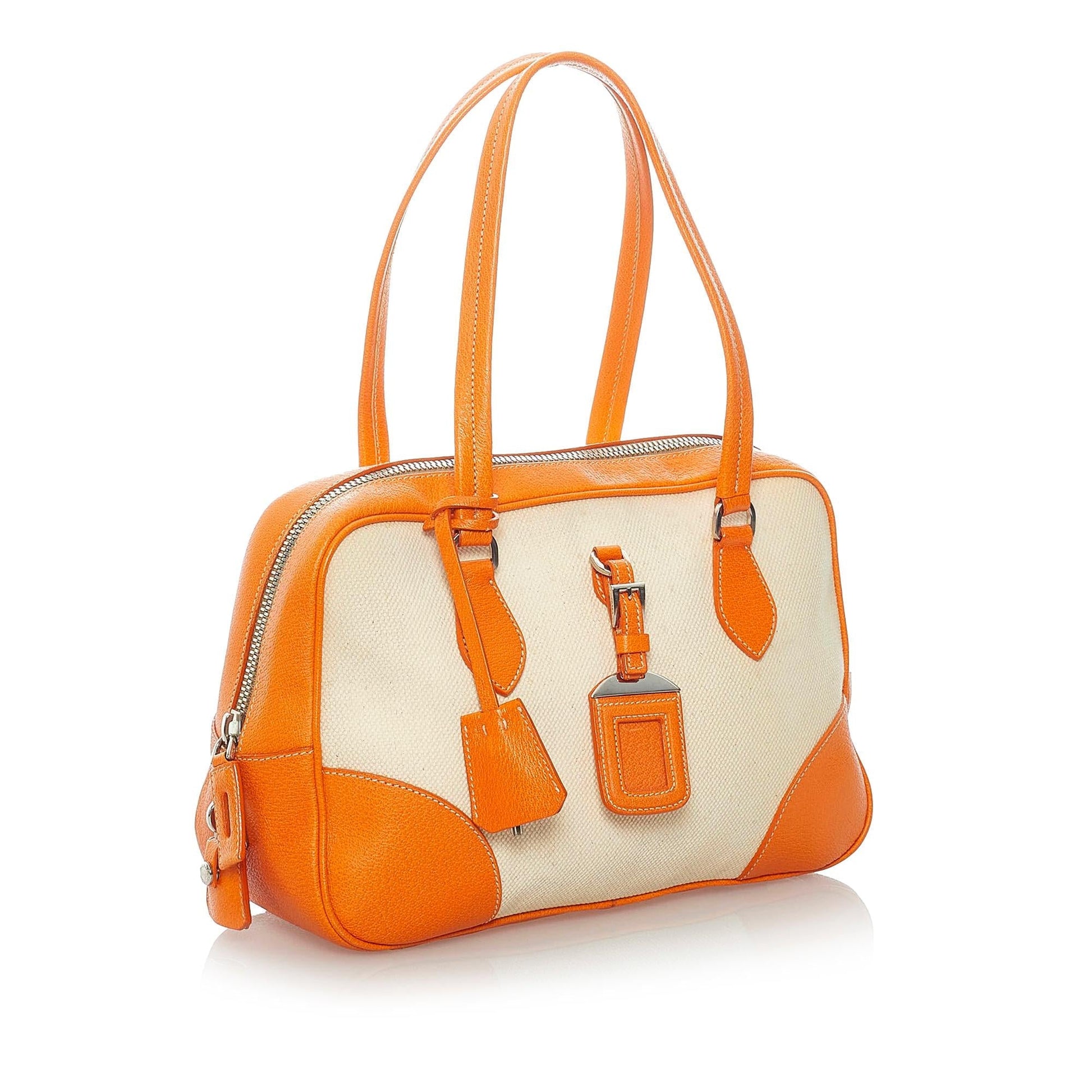 Prada Canvas Shoulder Bag (SHG-34164)