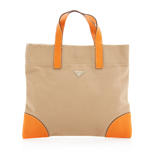 Prada Canvas Small Tote (SHF-20170)