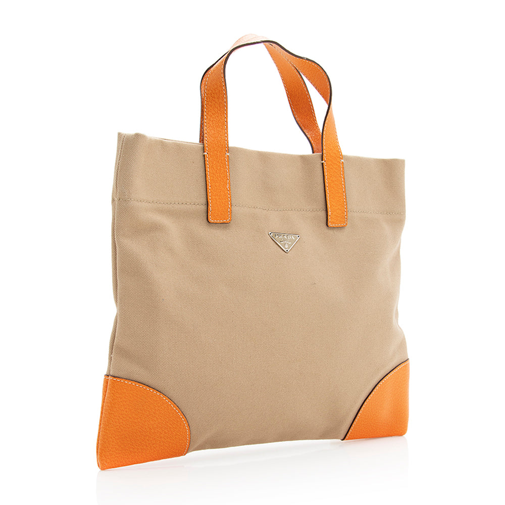 Prada Canvas Small Tote (SHF-20170)