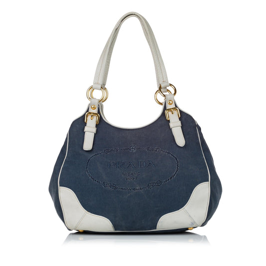 Prada Canvas Tote Bag (SHG-29432)
