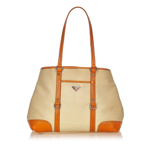 Prada Canvas Tote Bag (SHG-31910)