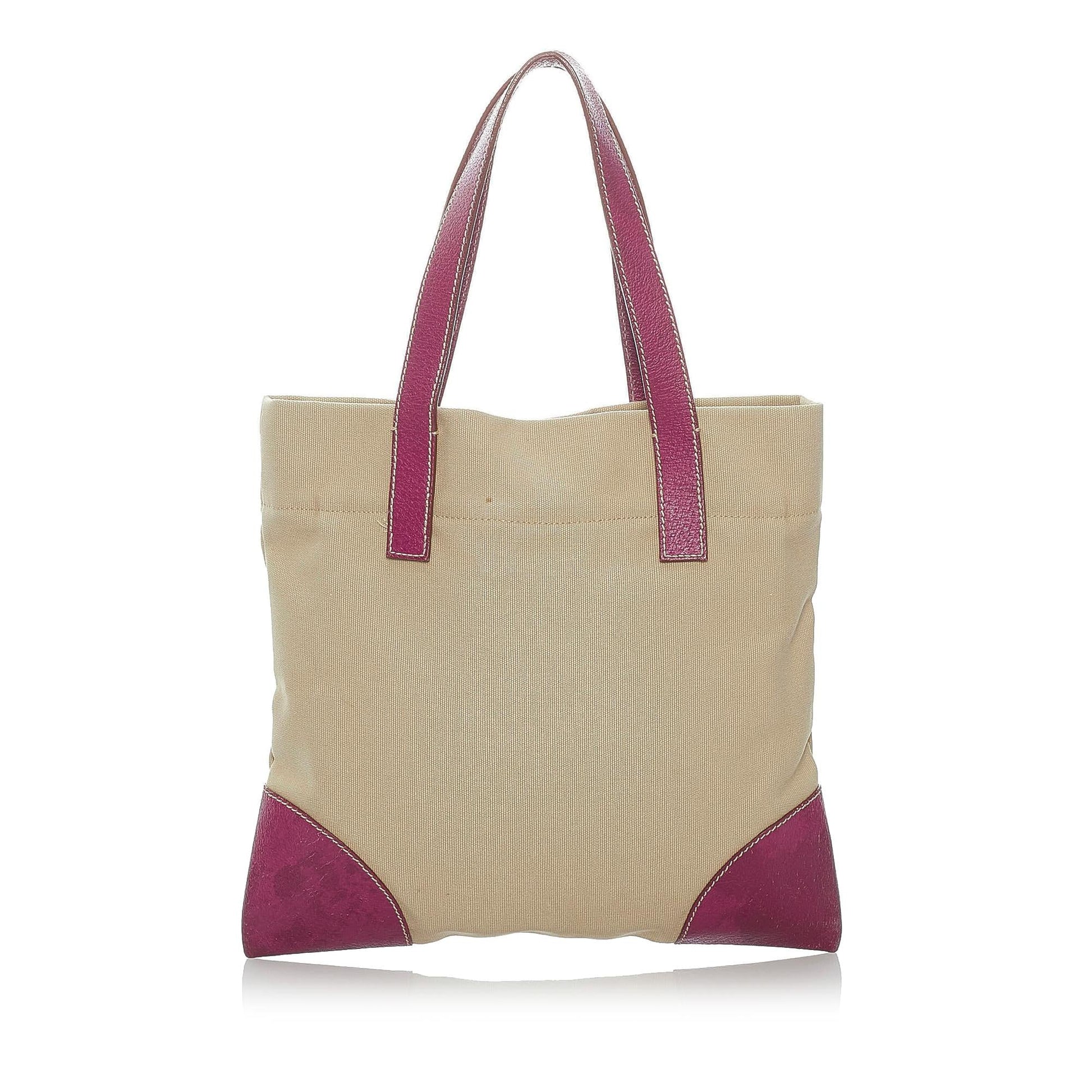 Prada Canvas Tote Bag (SHG-32110)