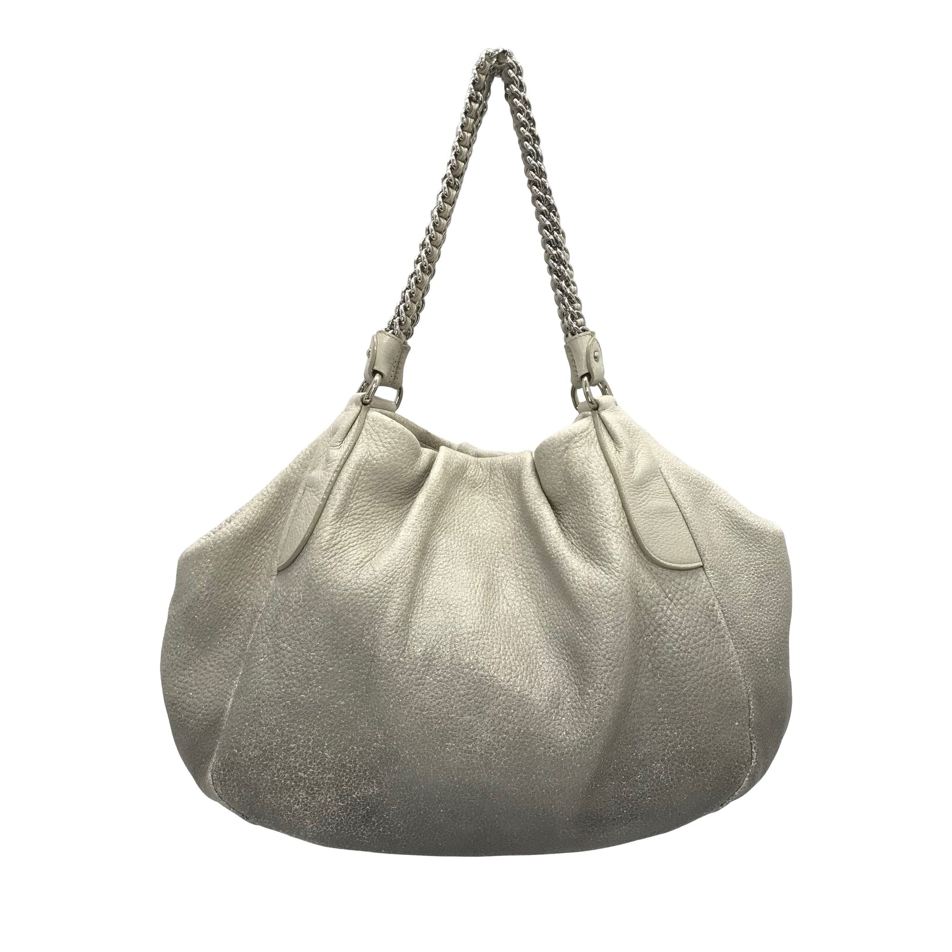 Prada Cervo Lux Chain Hobo