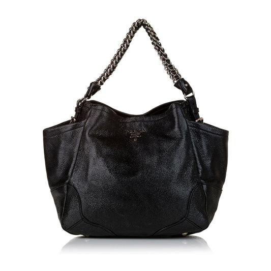 Prada Cervo Lux Tote Bag (SHG-31883)