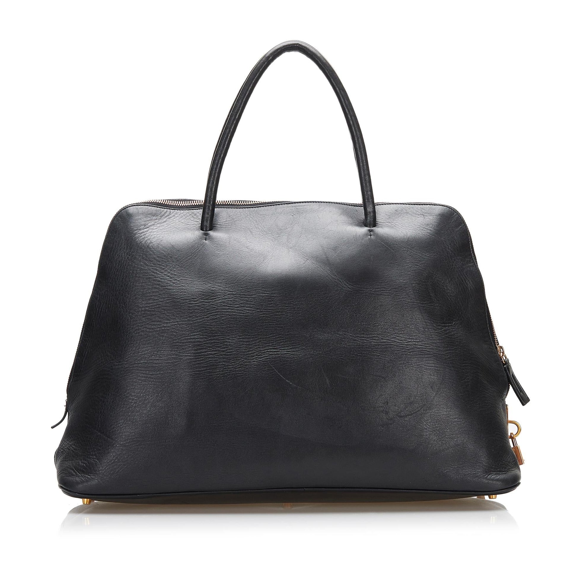 Prada Classic Promenade Handbag (SHG-36491)
