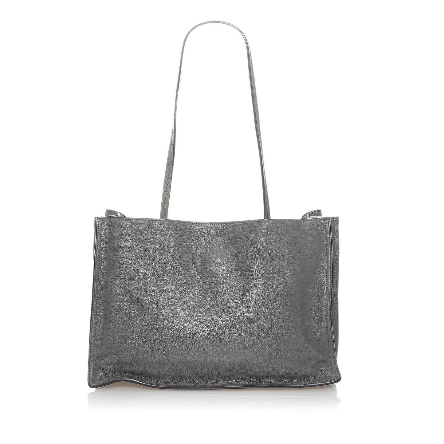 Prada Etiquette Leather Tote Bag (SHG-32088)