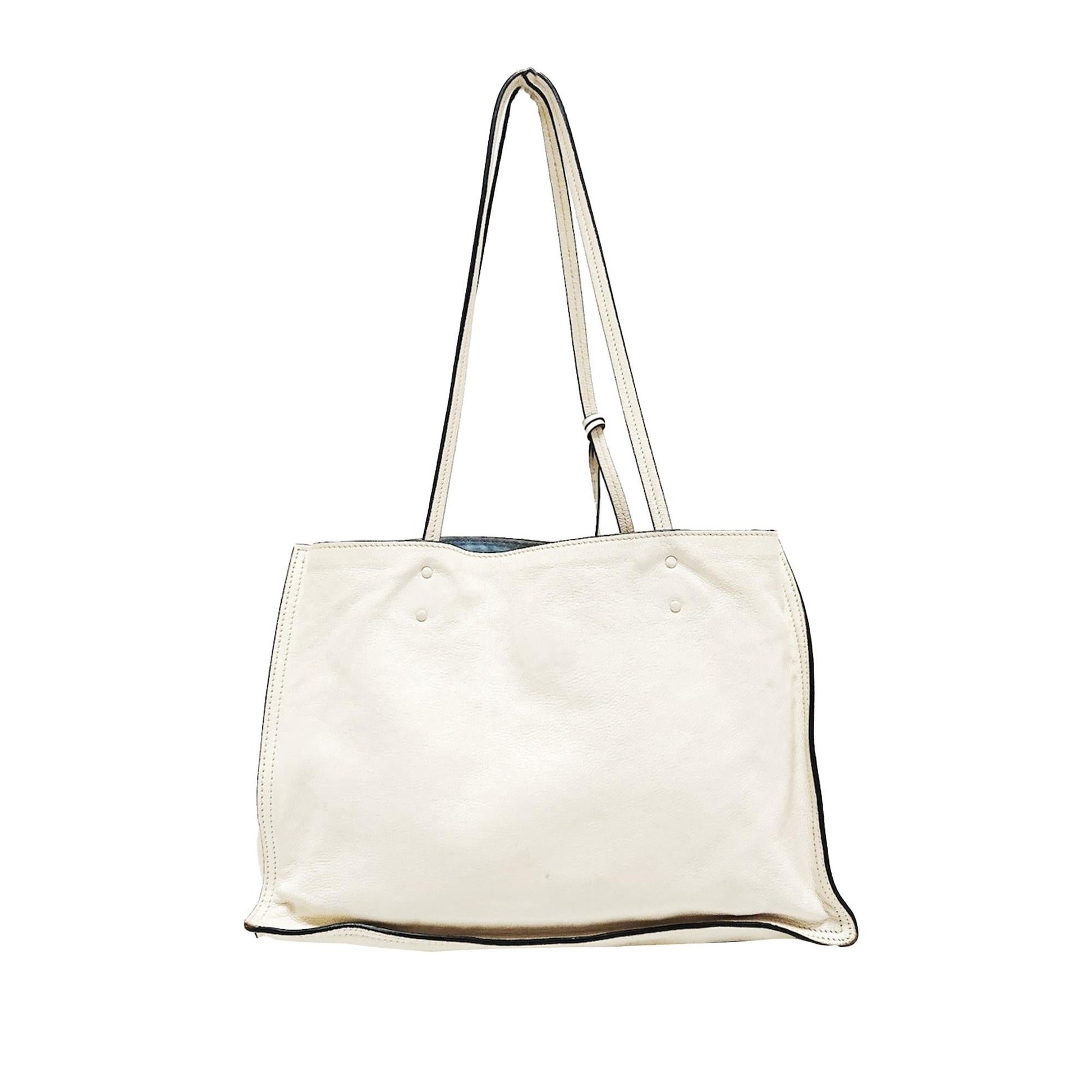 Prada Etiquette Leather Tote Bag (SHG-34016)
