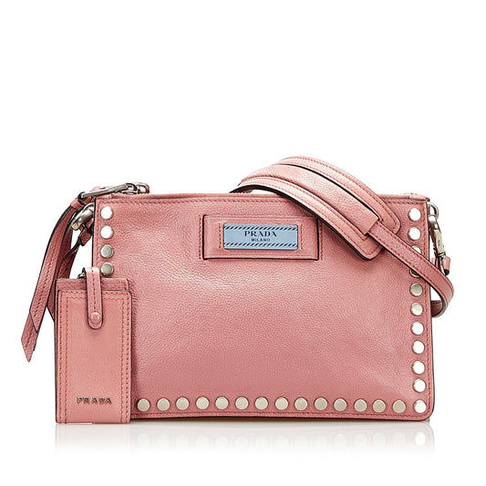 Prada Etiquette Vitello Lux Crossbody (SHG-37580)
