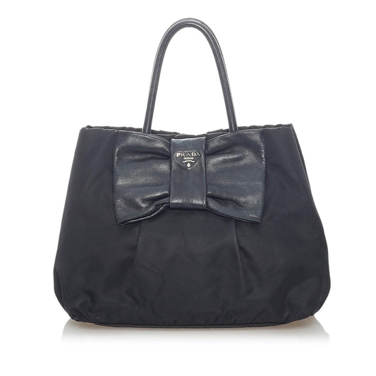 Prada Fiocco Bow Handbag (SHG-3LnXo2)