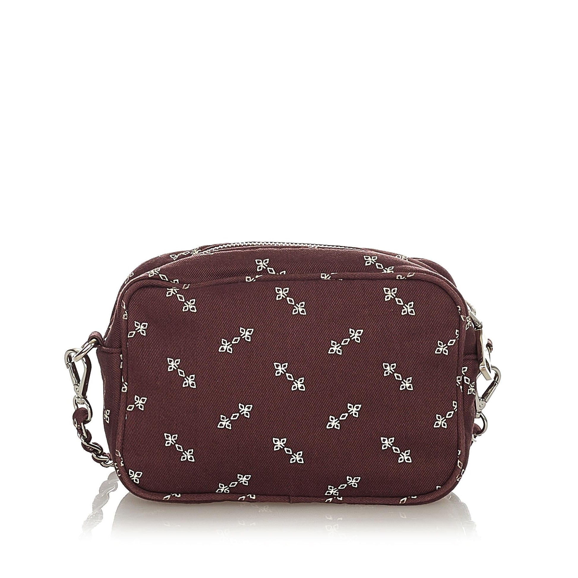 Prada Fiocco Bow Tessuto Crossbody Bag (SHG-21792)