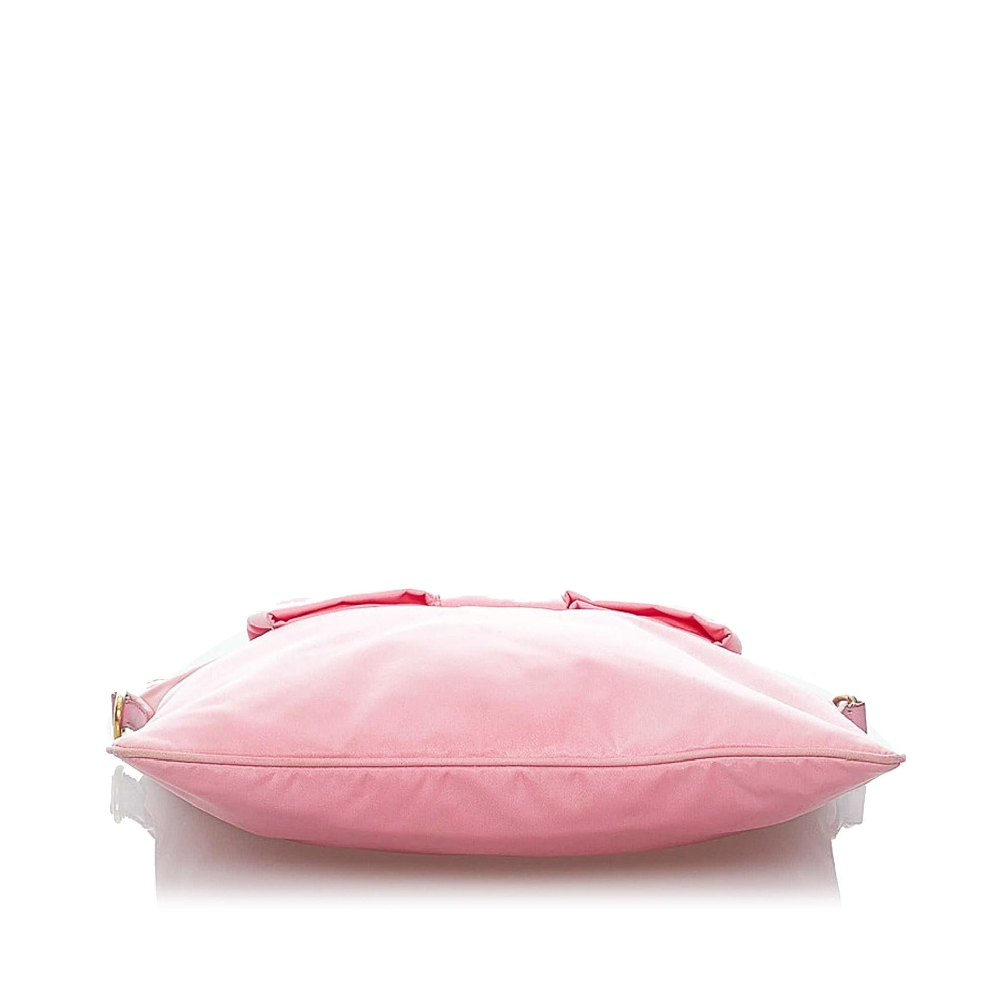 Prada Fiocco Bow Tessuto Crossbody Bag (SHG-29474)