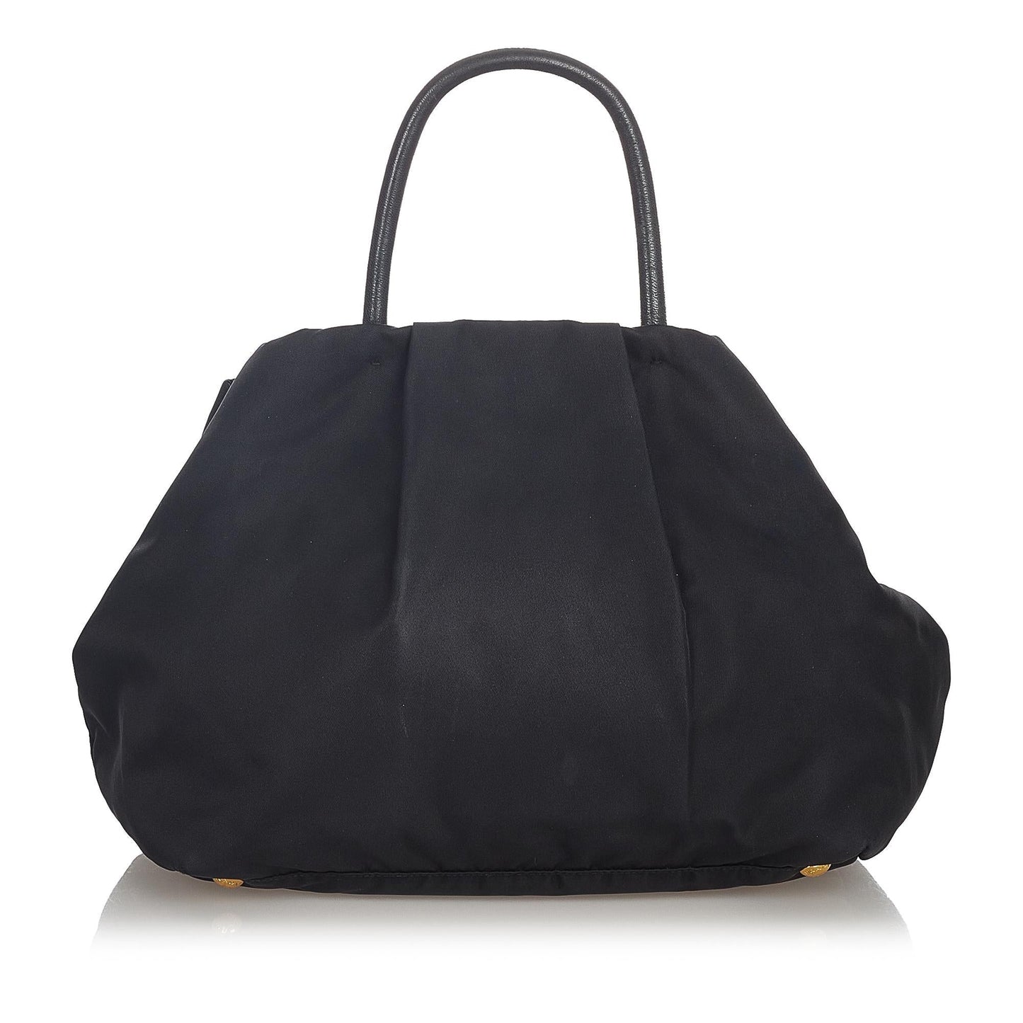 Prada Fiocco Bow Tessuto Tote Bag (SHG-23585)