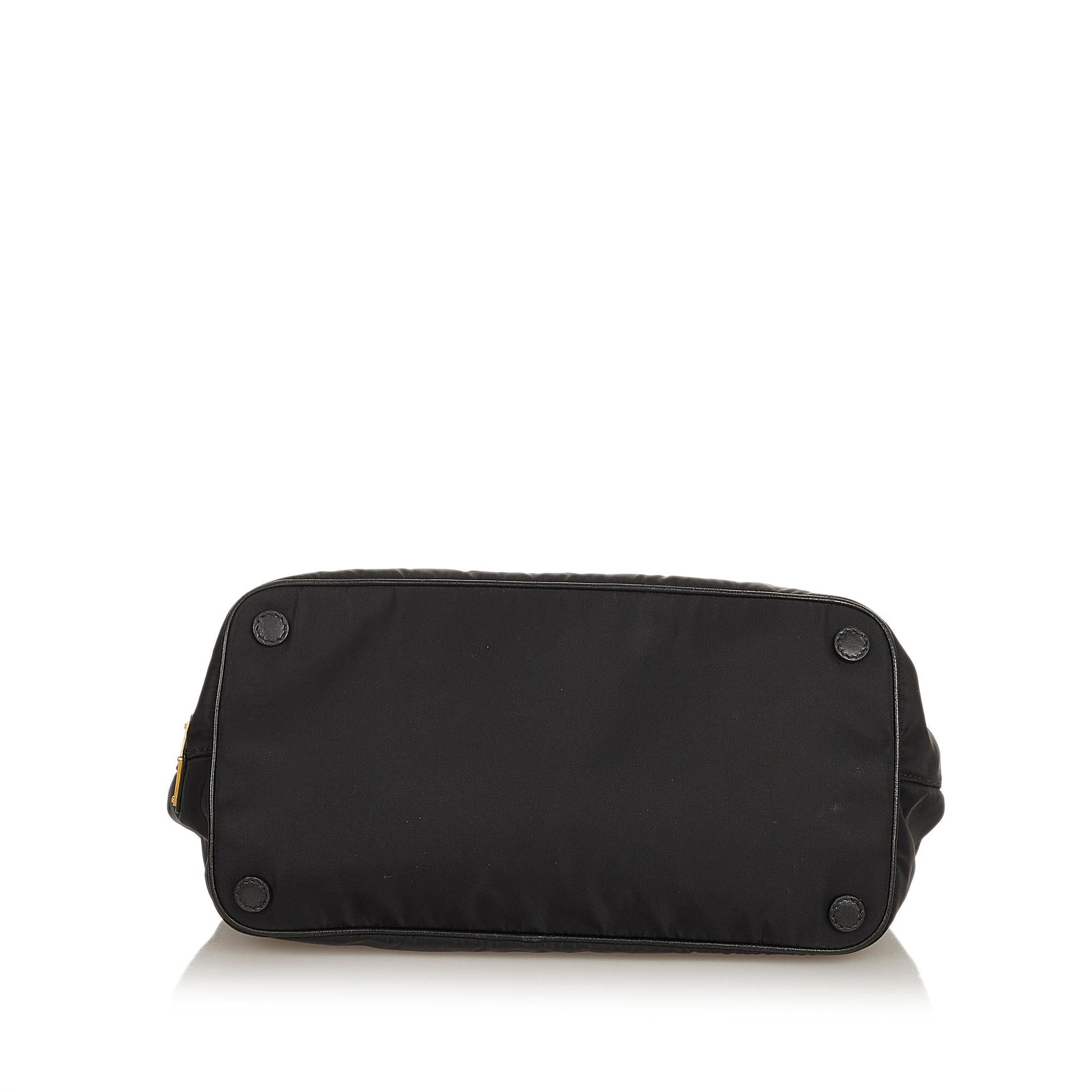 Prada Fiocco Bow Tessuto Tote Bag (SHG-25824)