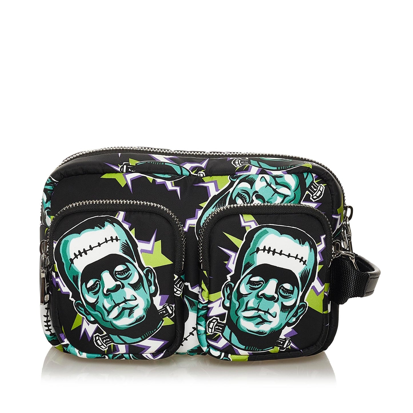 Prada Frankenstein Harness Belt Bag Printed Tessuto (SHG-35030)