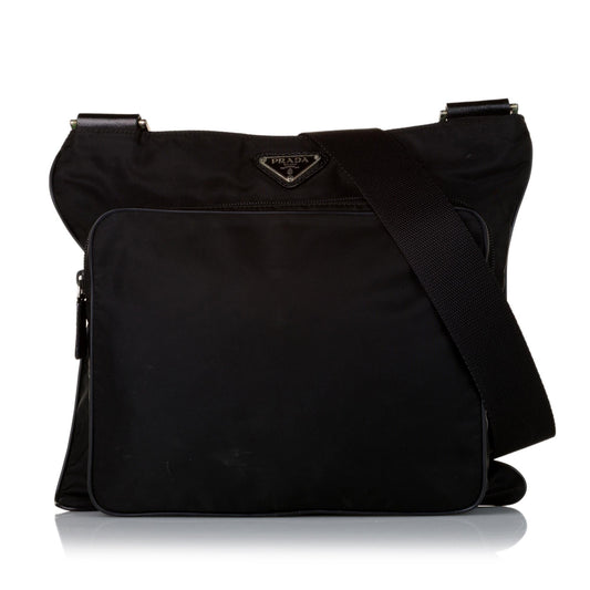 Prada Front Pocket Tessuto Messenger (SHG-35230)