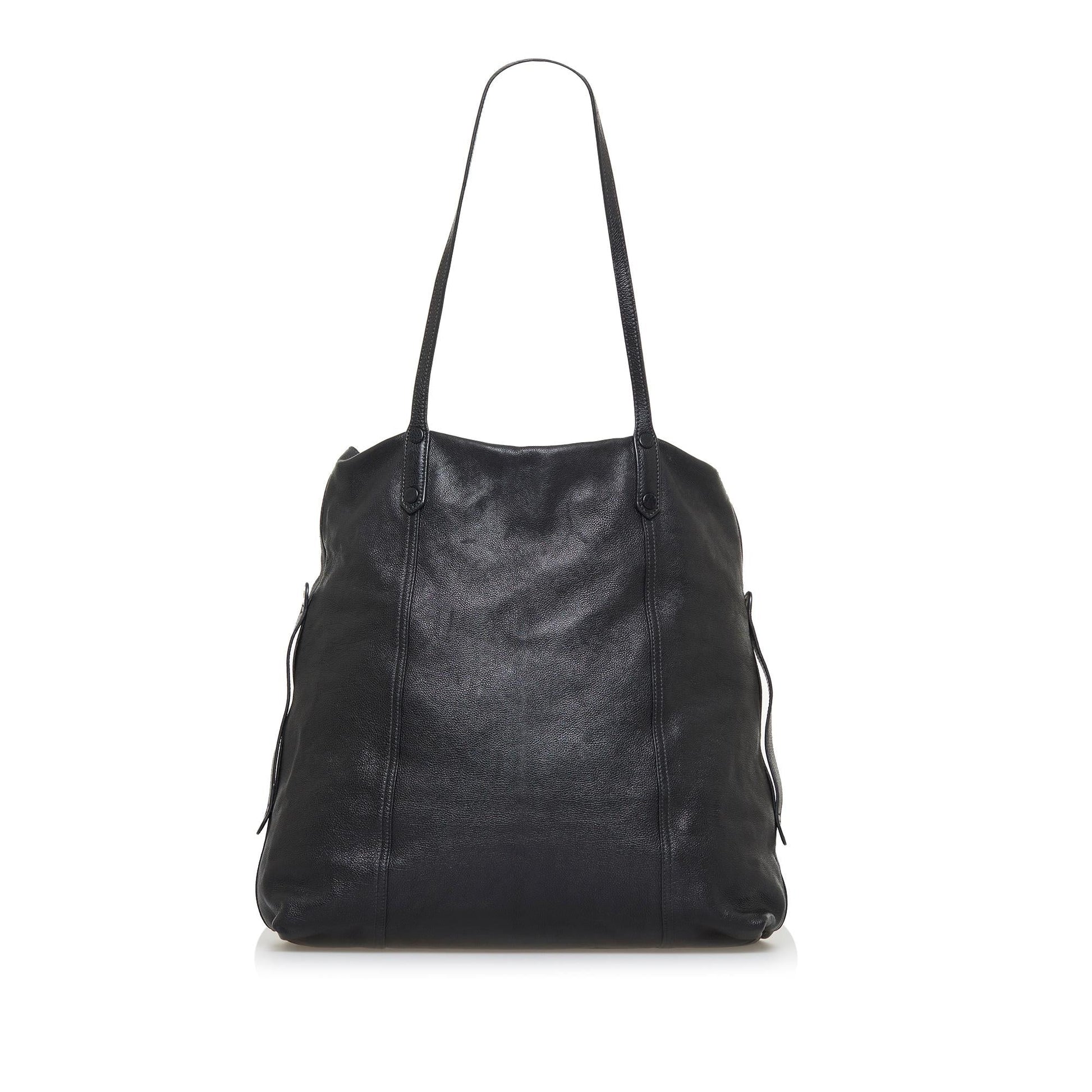 Prada Glace Calf Etiquette (SHG-rbLQnv) Luxury Handbag