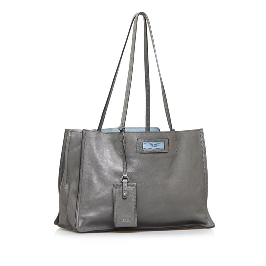 Prada Glace Calf Etiquette (SHG-oRcLXJ) Luxury Handbag