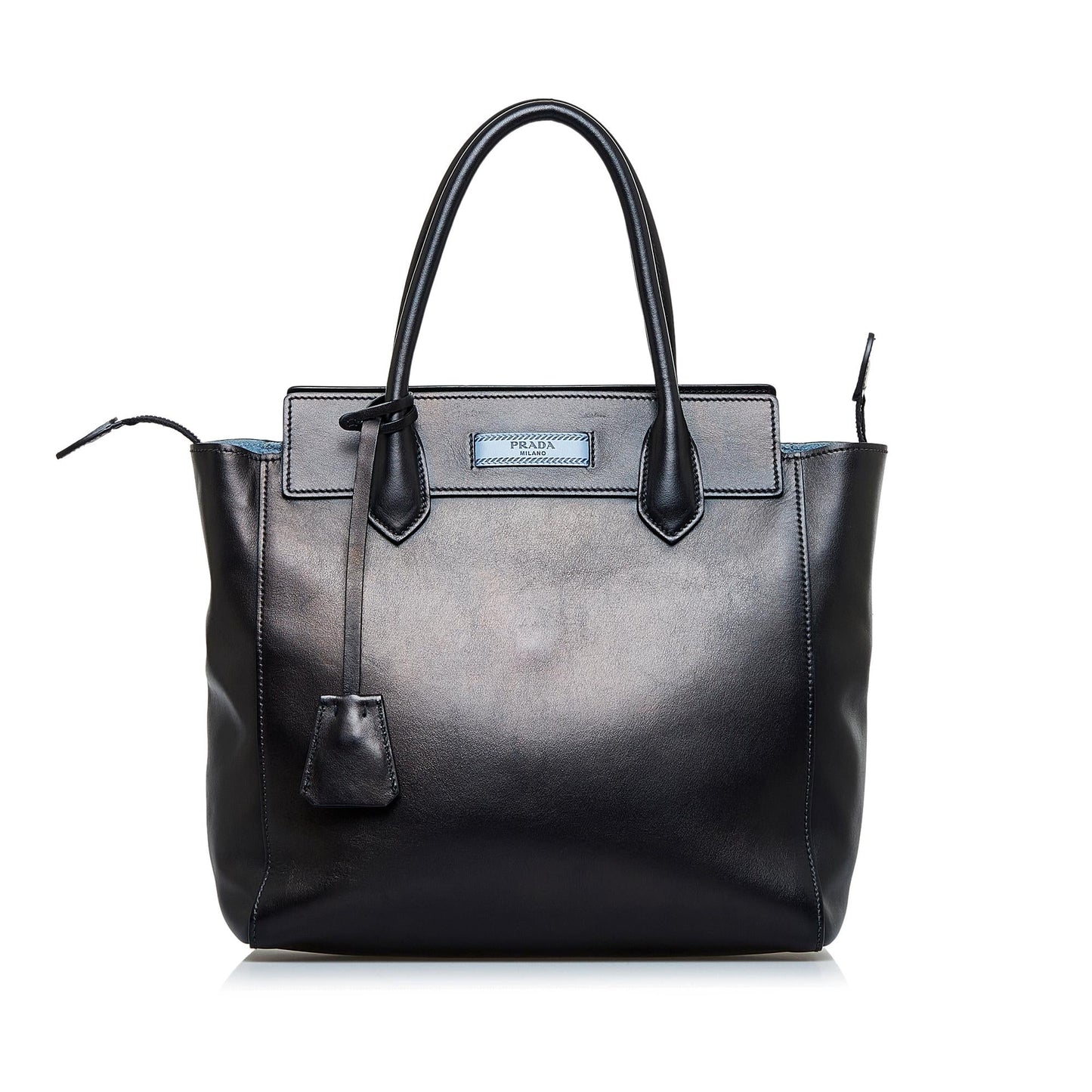 Prada Glace Calf Etiquette (SHG-RfOyU9) Luxury Handbag