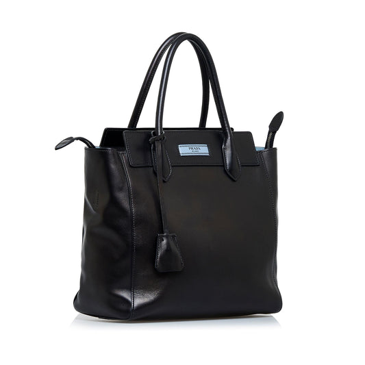 Prada Glace Calf Etiquette (SHG-RfOyU9) Luxury Handbag