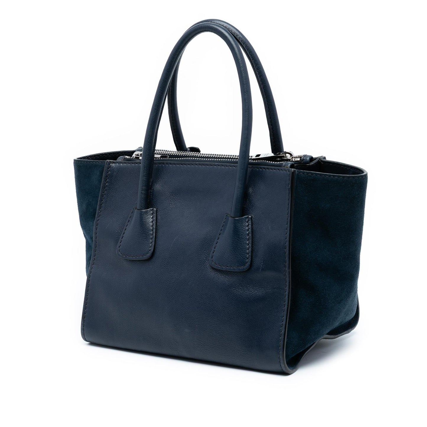 Prada Glace Calf Twin Pocket Satchel